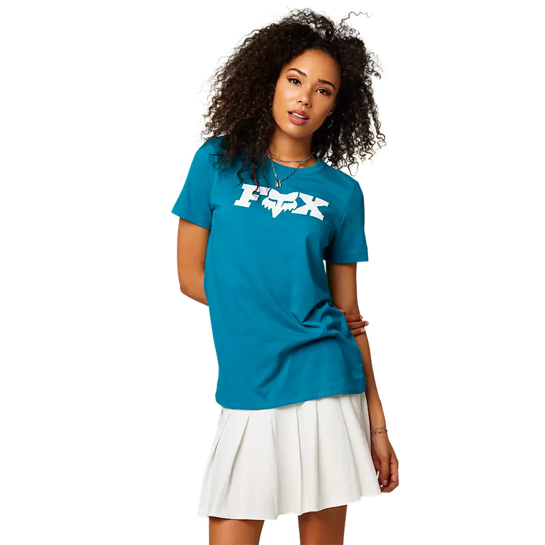 Fox - Womens Bracer SS Blue Tee - Image 2