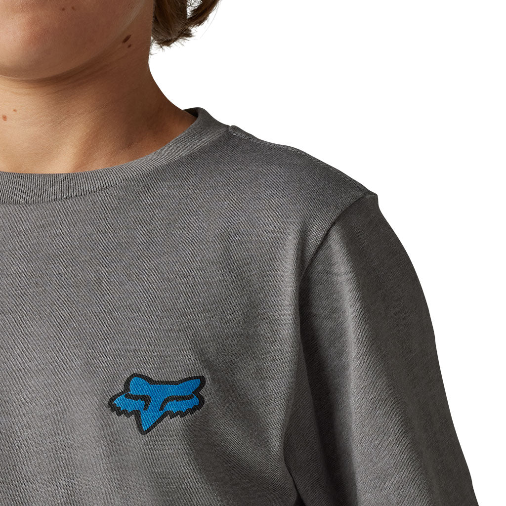 Fox - Youth Morphic Grey Tee - Image 3