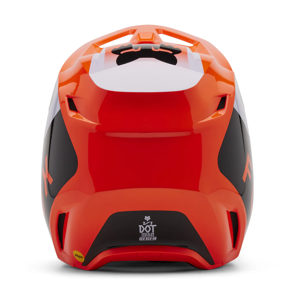 Fox - 2025 Youth V1 Orange Lean Helmet - Image 5