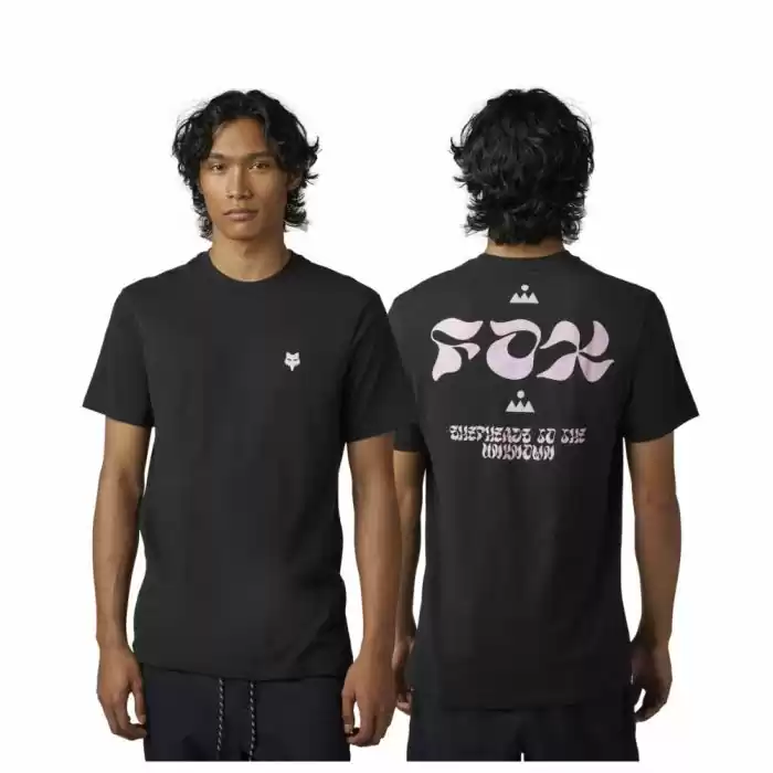 Fox - Zonify Premium Mens Black Tee - Image 4
