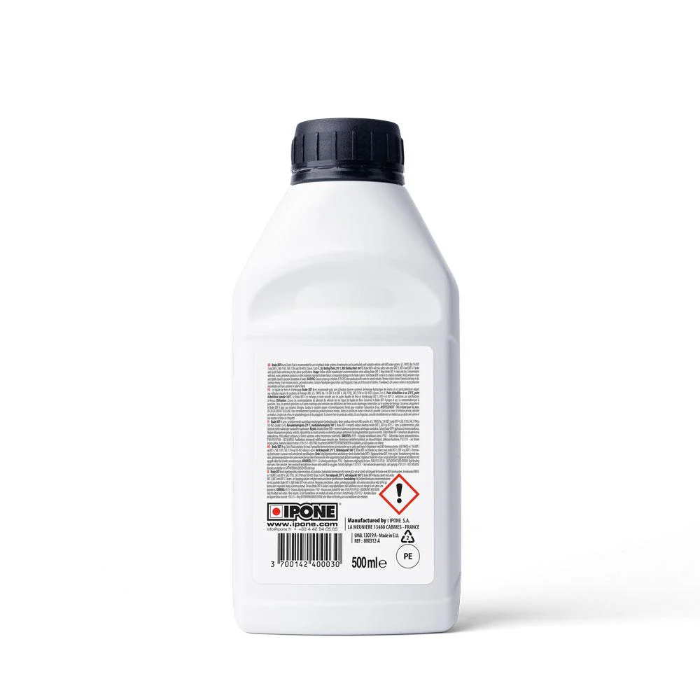 IPONE - Dot 4 Brake Fluid - 500ML - Image 3