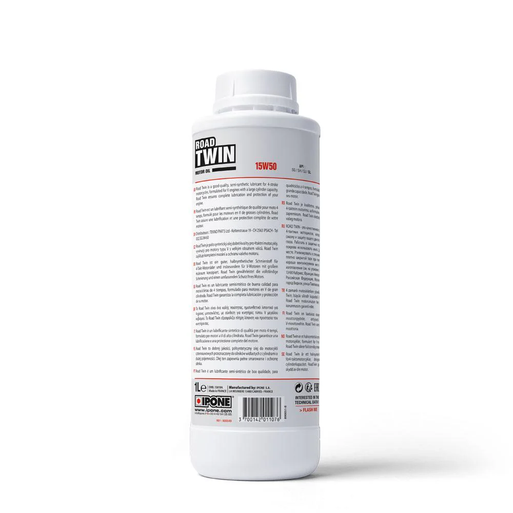 IPONE - Road Twin Oil (15w 50) - 1L - Image 2