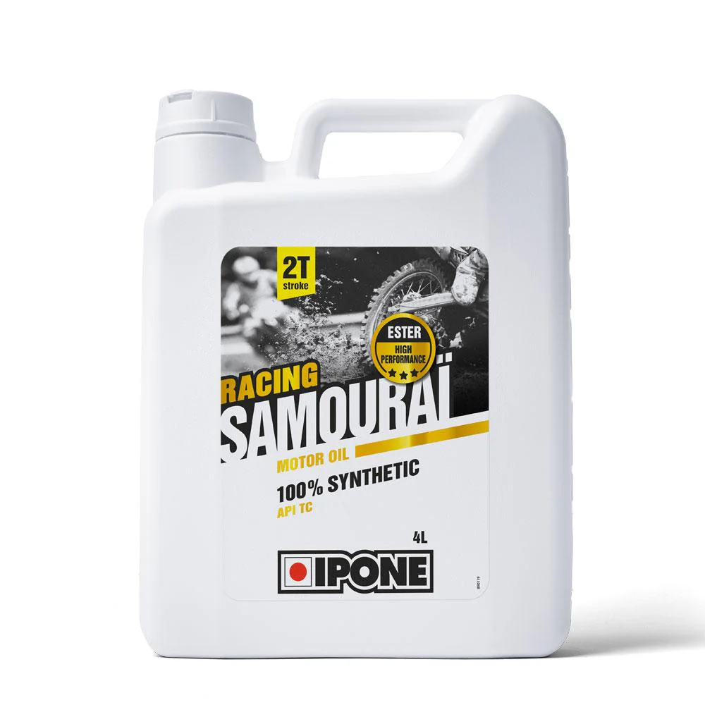 IPONE - Samourai Racing 2 Stroke Oil - 4L - Image 2