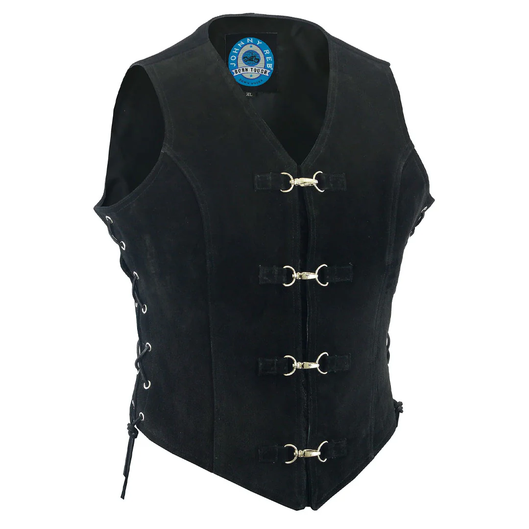 Johnny Reb - Womens Kiewa Suede Vest - Image 2