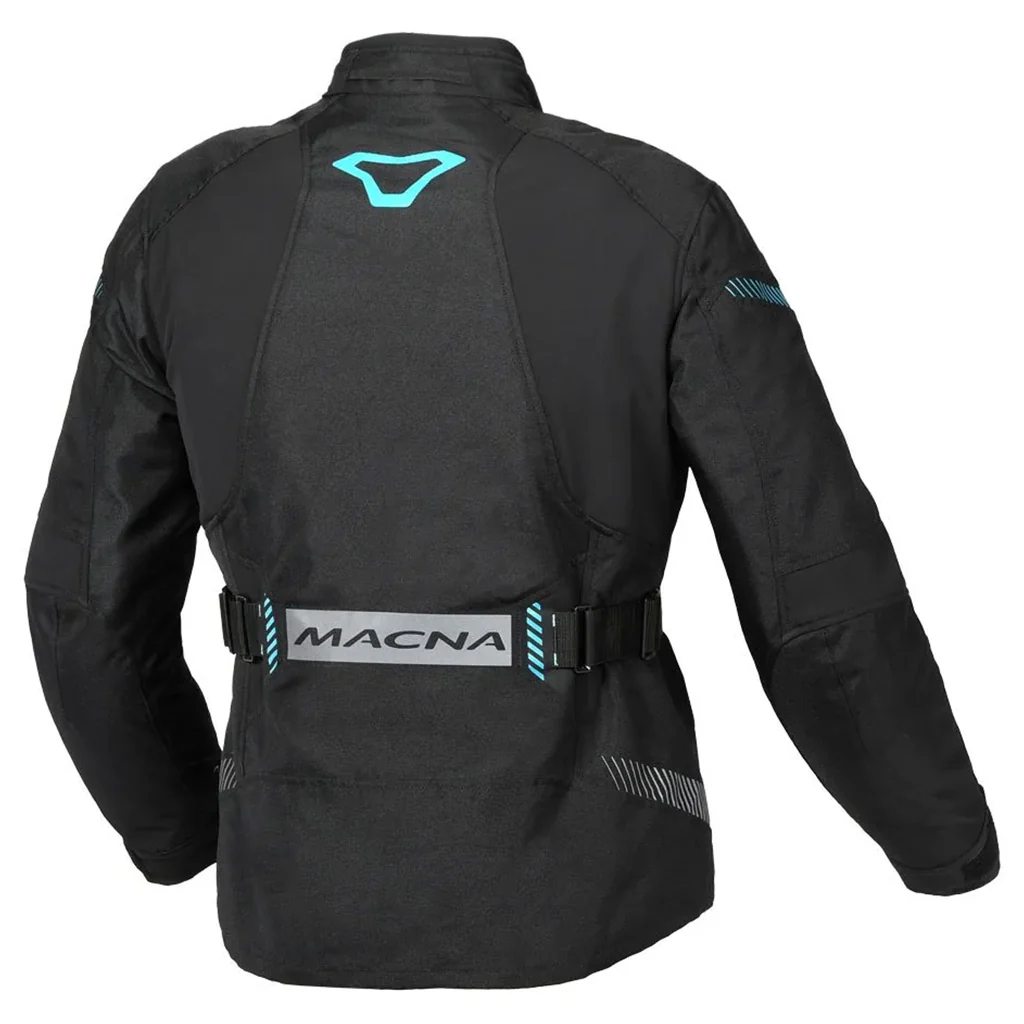Macna - Nivala Ladies Black/Aqua Jacket - Image 2
