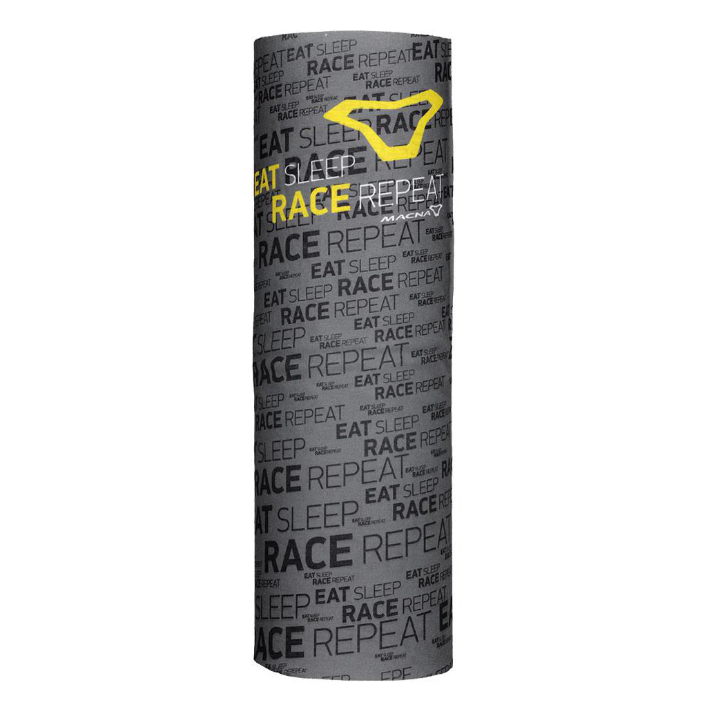 Macna - Grey/Yellow Neck Tube
