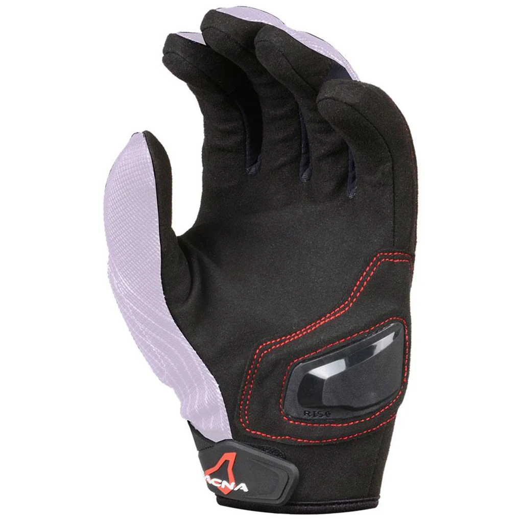 Macna - Trace White/Black/Red Short Gloves - Image 2