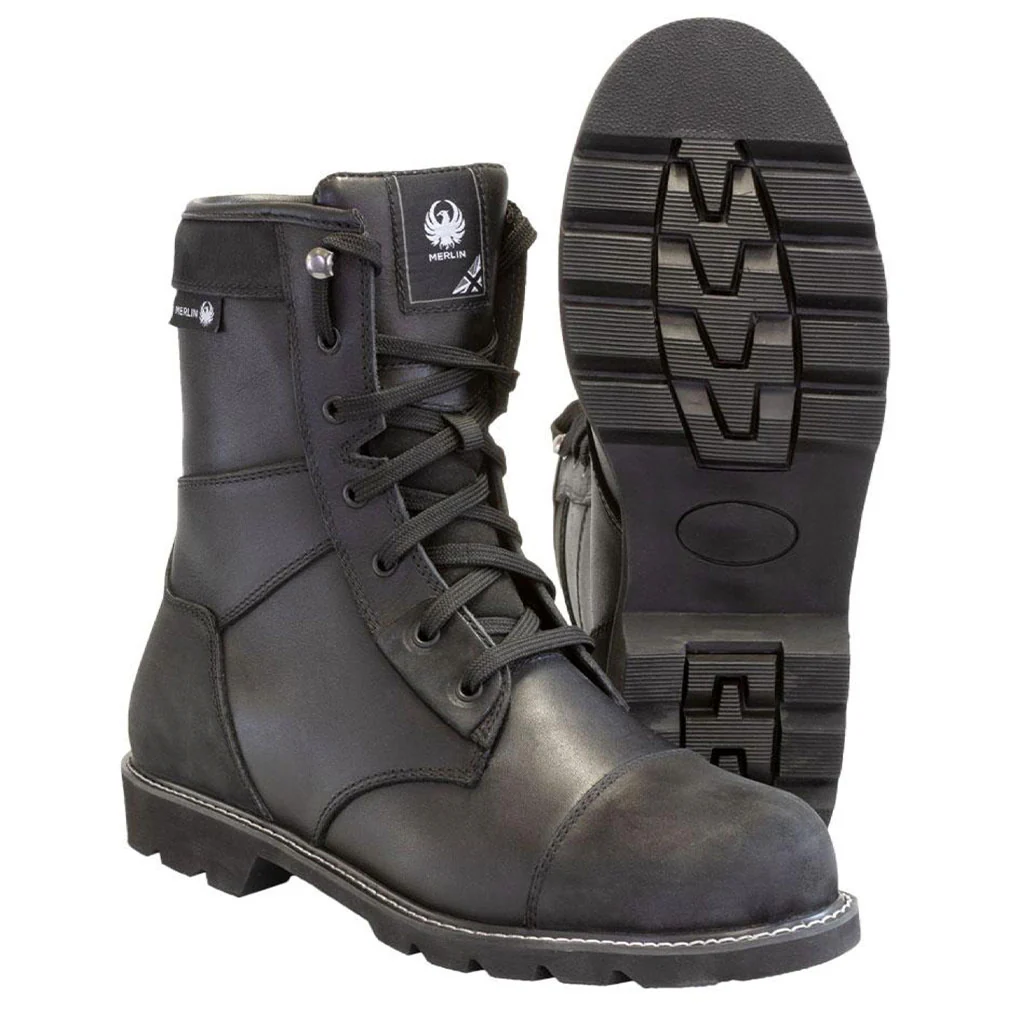 Merlin - Bandit D30 Black Boots - Image 3