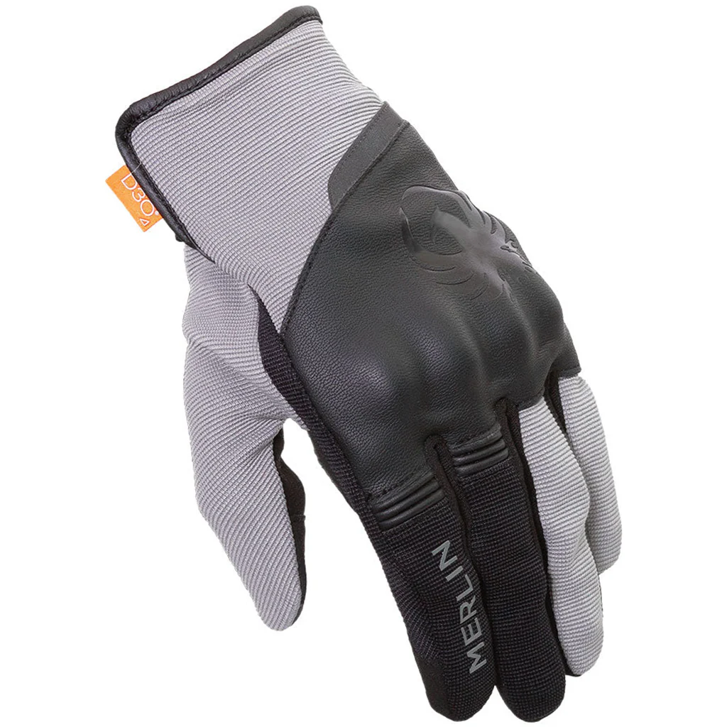 Merlin - Berea Trail D3O Grey Gloves - Image 2