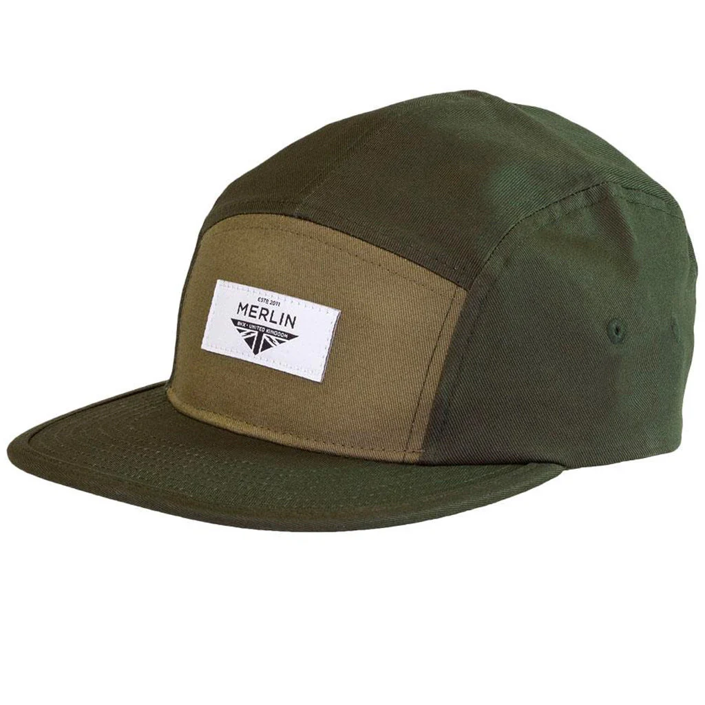 Merlin - Dales Green 5 Panel Cap - Image 2