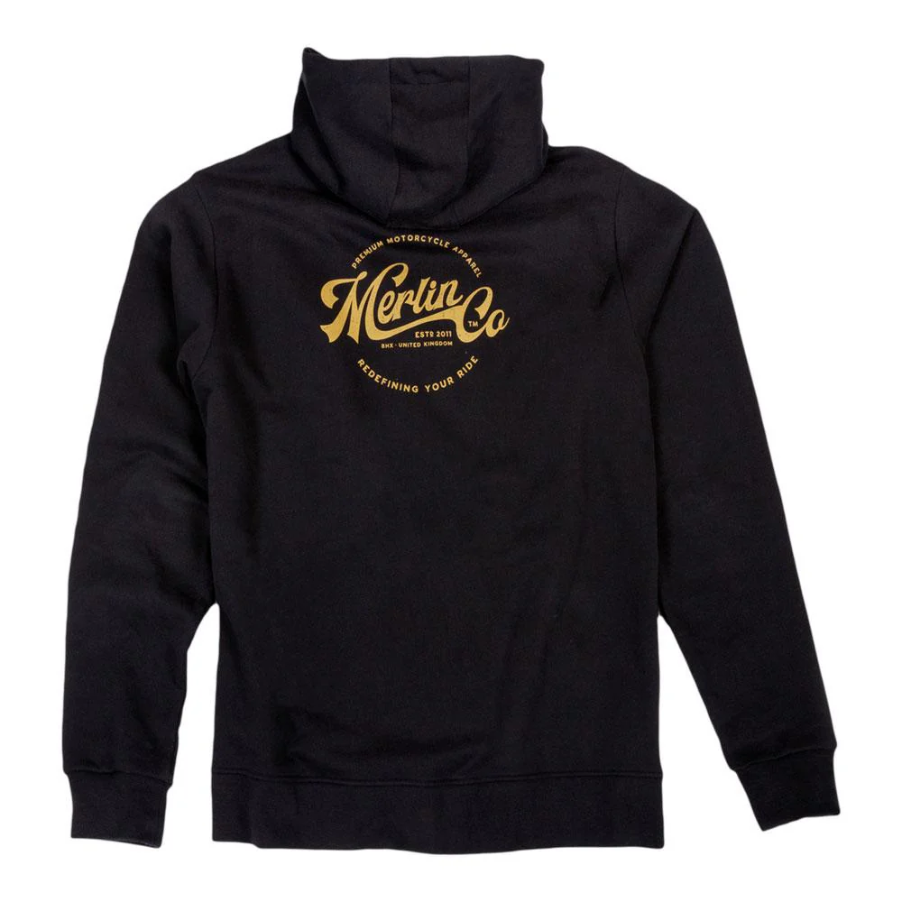 Merlin - Gorsey Black Hoodie - Image 2