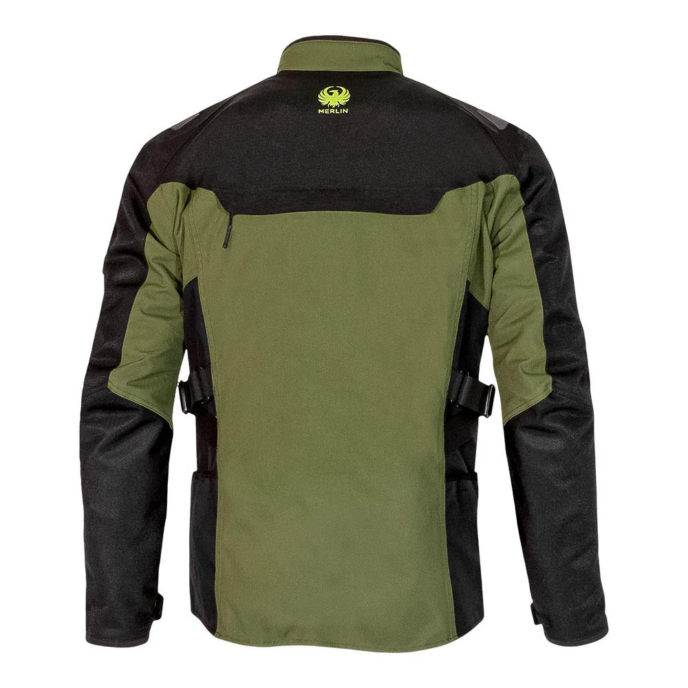 Merlin - Navar Laminated D3O Black/Dark Jacket - Image 2