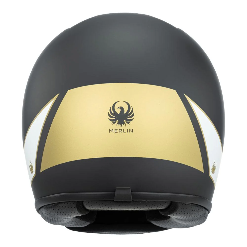 Merlin - Revival Flash Matt Black Full Face Helmet - Image 6