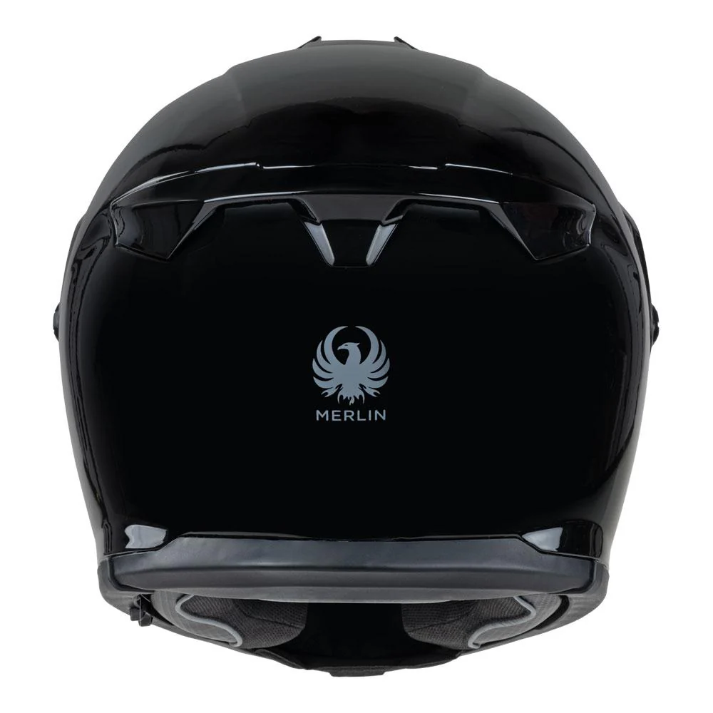 Merlin - Torres Gloss Black Dual Sport Helmet - Image 6