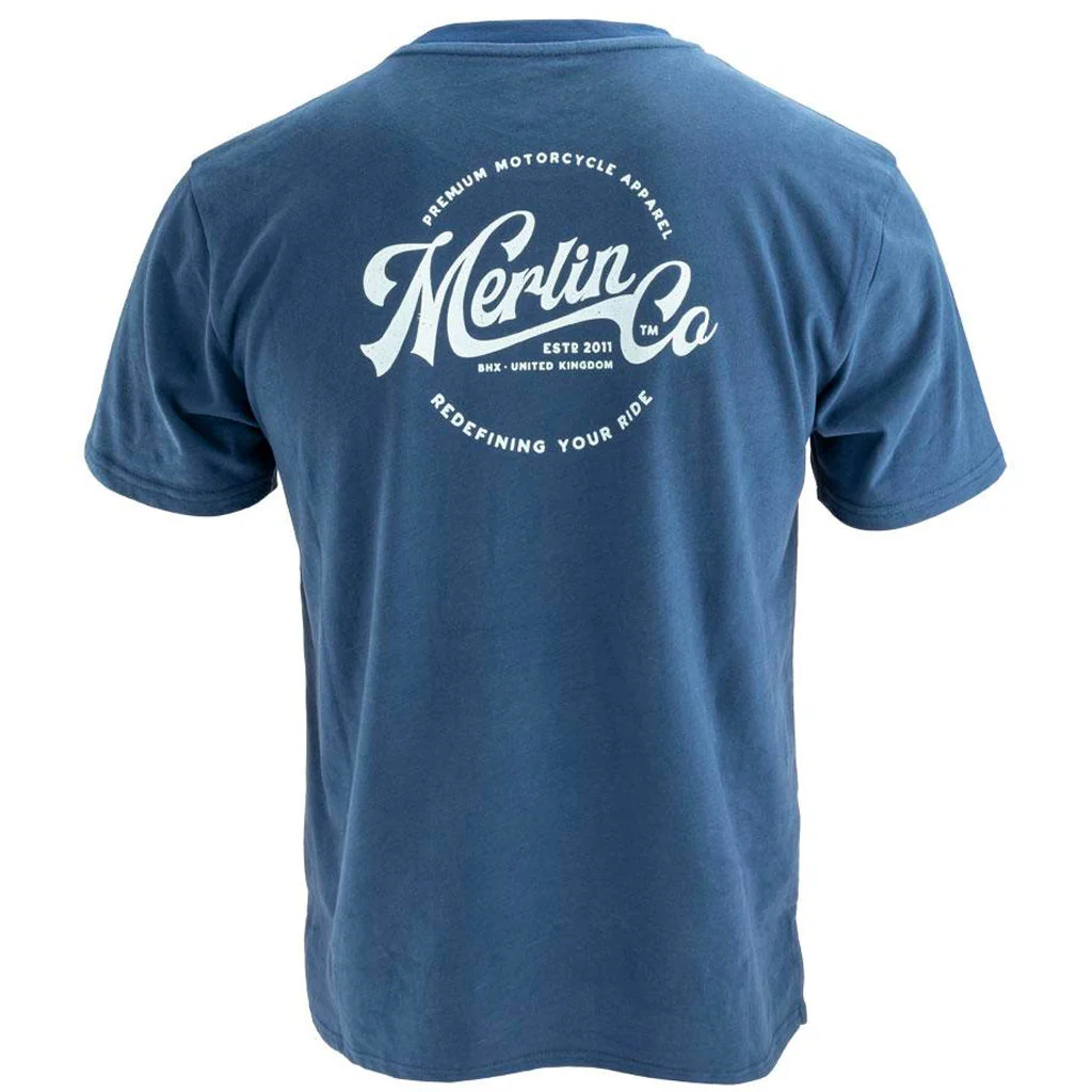 Merlin - Truro Navy Tee - Image 3