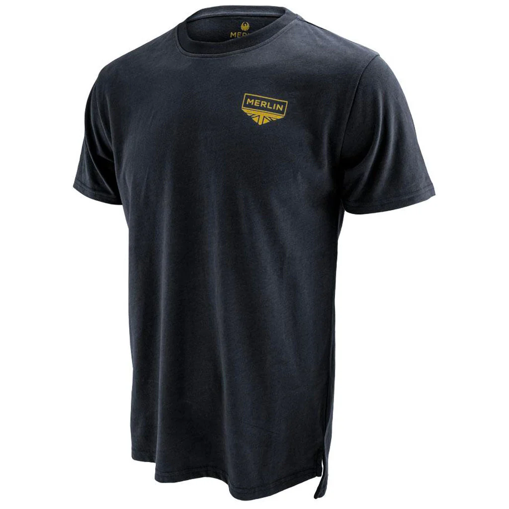 Merlin - Truro Black Tee - Image 2