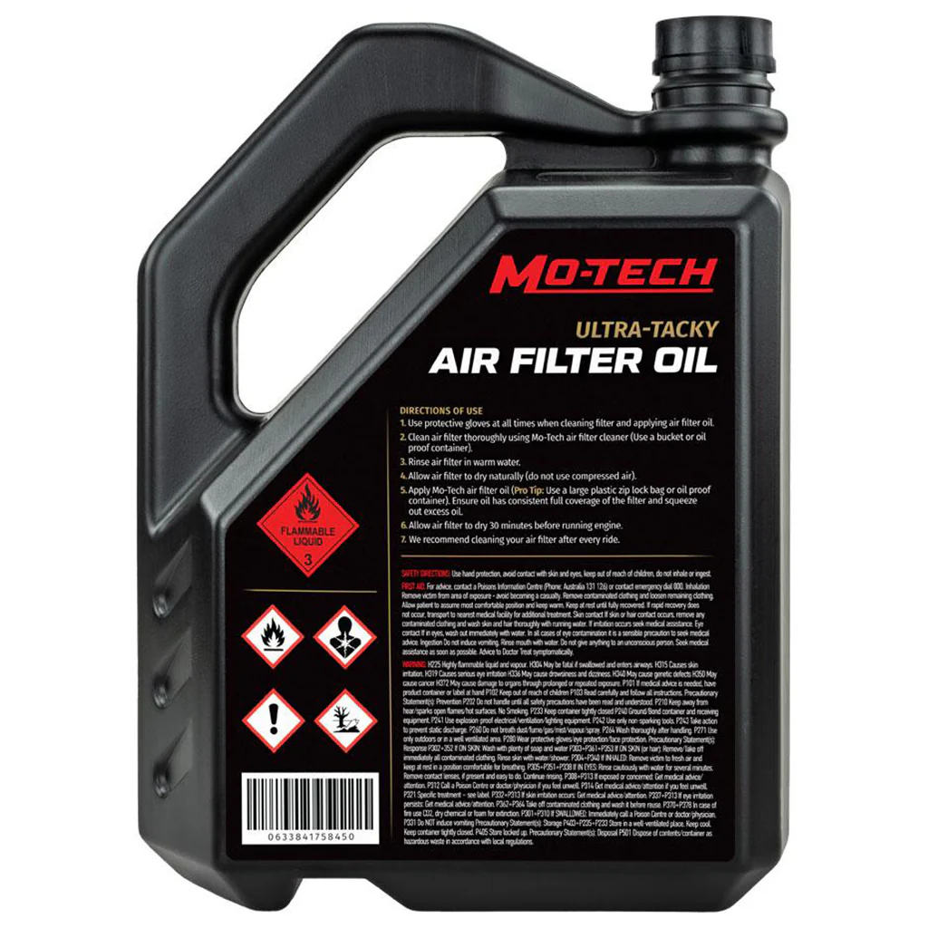 Mo Tech - 4L Air Filter Oil - Image 2