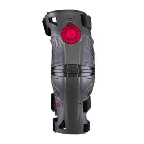 Mobius - X8 Grey/Red Knee Braces (Pair) - Image 3