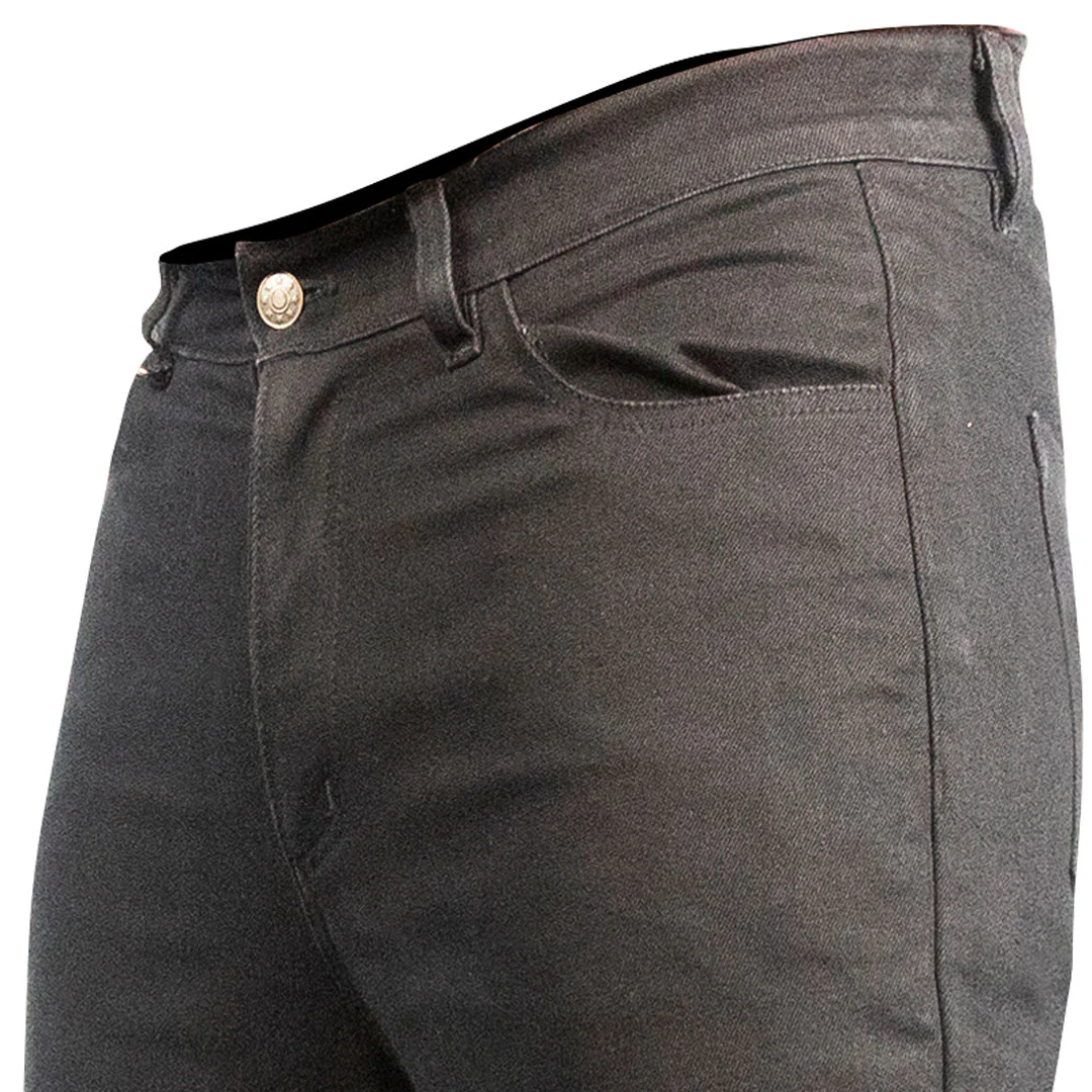 Moto Dry - Black Slim Kevlar Jeans - Image 5