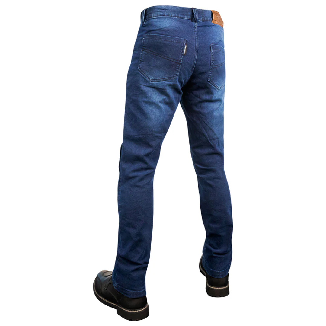 Moto Dry - Blue Stretch Denim Kevlar Jeans - Image 2