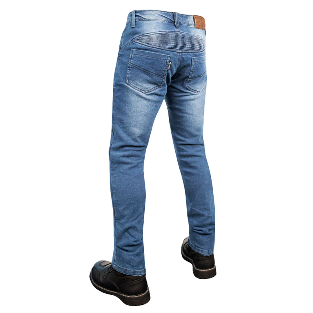 Moto Dry - Navy Stretch Denim AA Rated Kevlar Jeans - Image 2