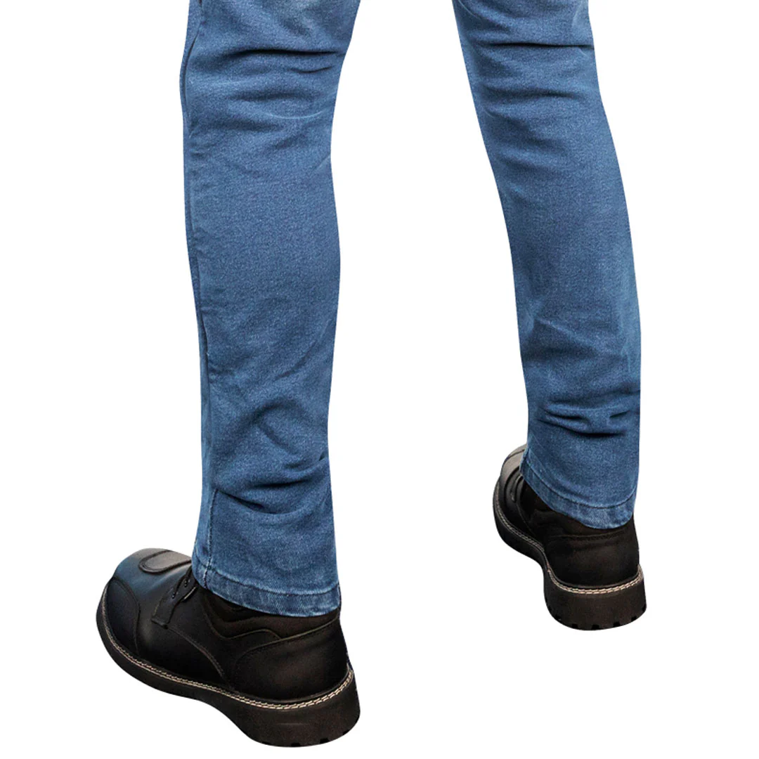Moto Dry - Navy Stretch Denim AA Rated Kevlar Jeans - Image 3