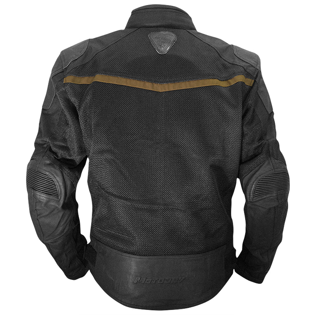 Moto Dry - Revolt Black/Brown Summer Jacket - Image 2