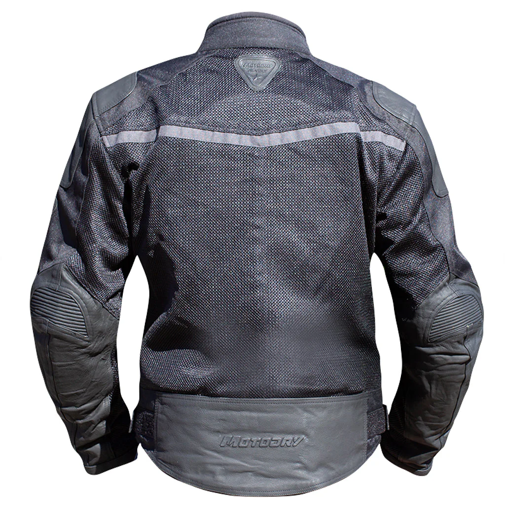 Moto Dry - Revolt Black/Grey Summer Jacket - Image 2