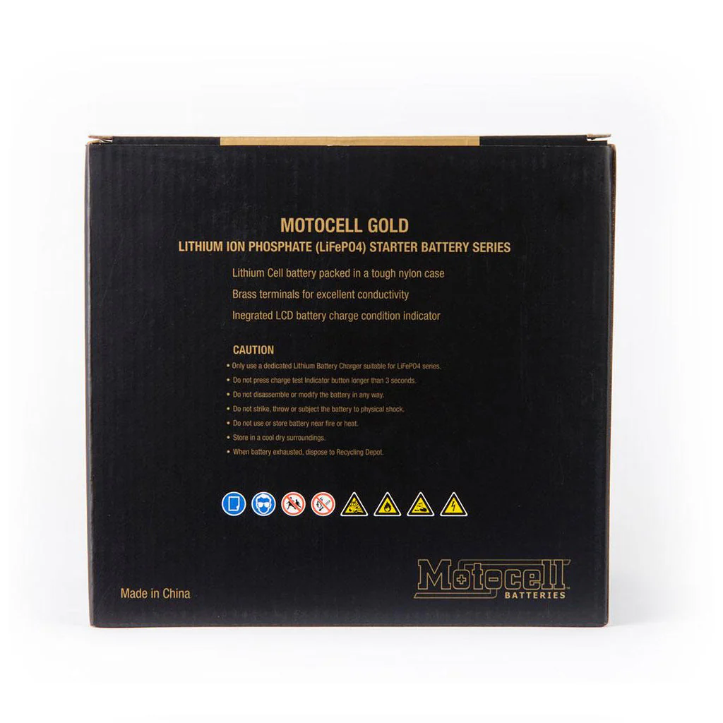 Motocell - Lithium Gold MLG30L 96WH Battery - Image 7