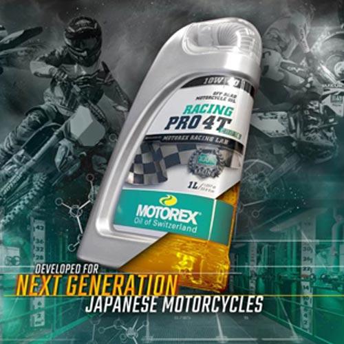 Motorex - Racing Pro 4T Cross Oil 10W/40 - 4L - Image 2
