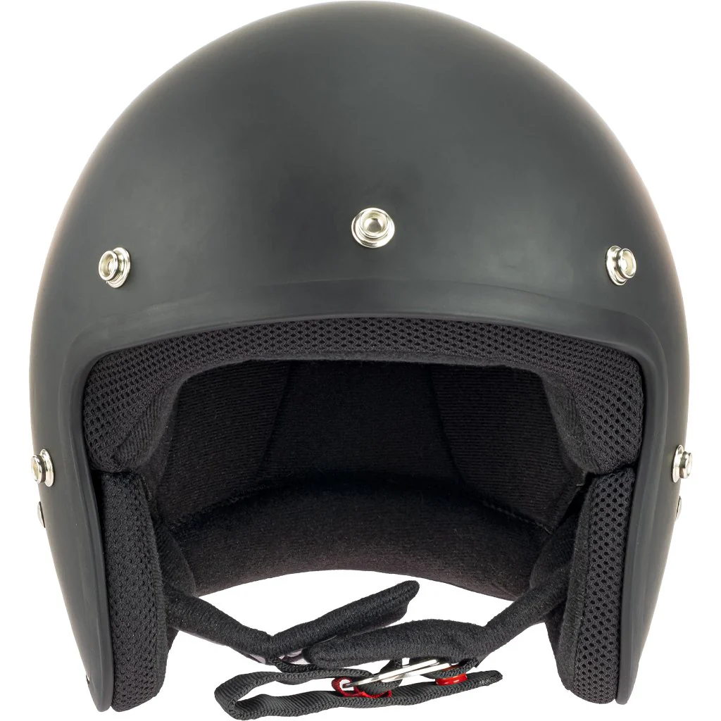 NEX - Jet Solid Matte Helmet With Studs - Image 2