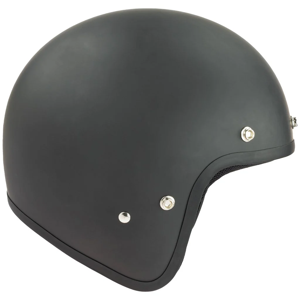 NEX - Jet Solid Matte Helmet With Studs - Image 3