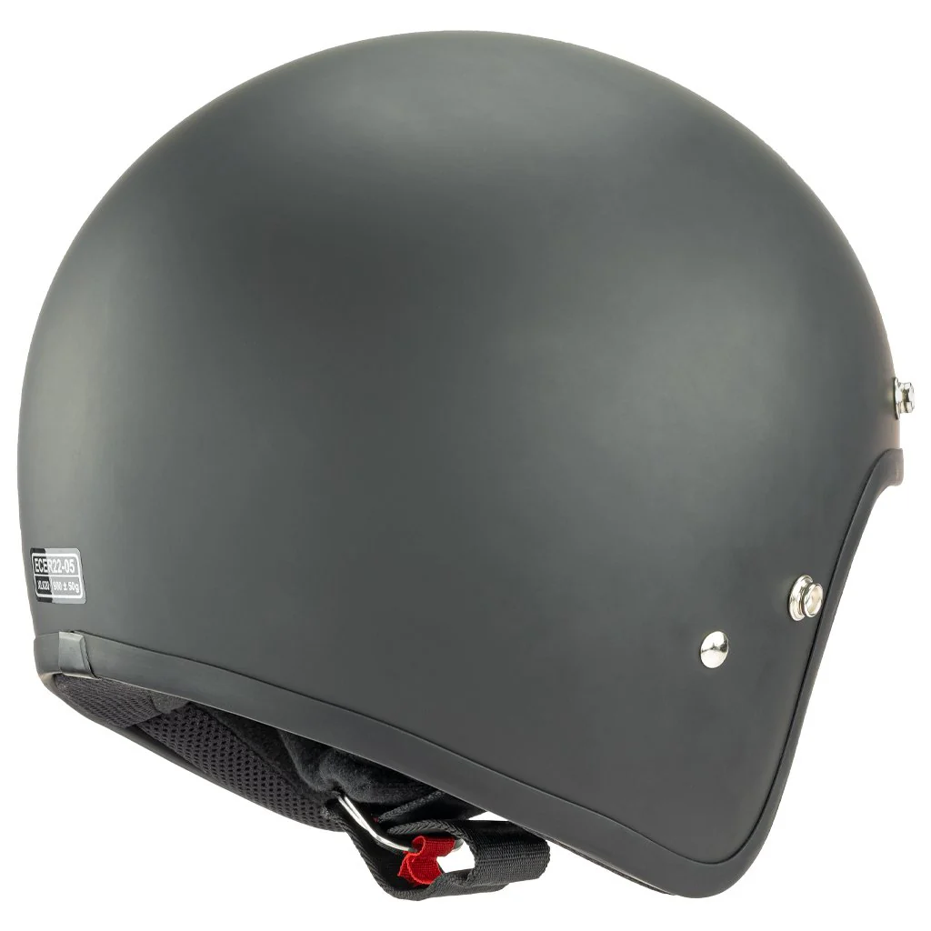 NEX - Jet Solid Matte Helmet With Studs - Image 5
