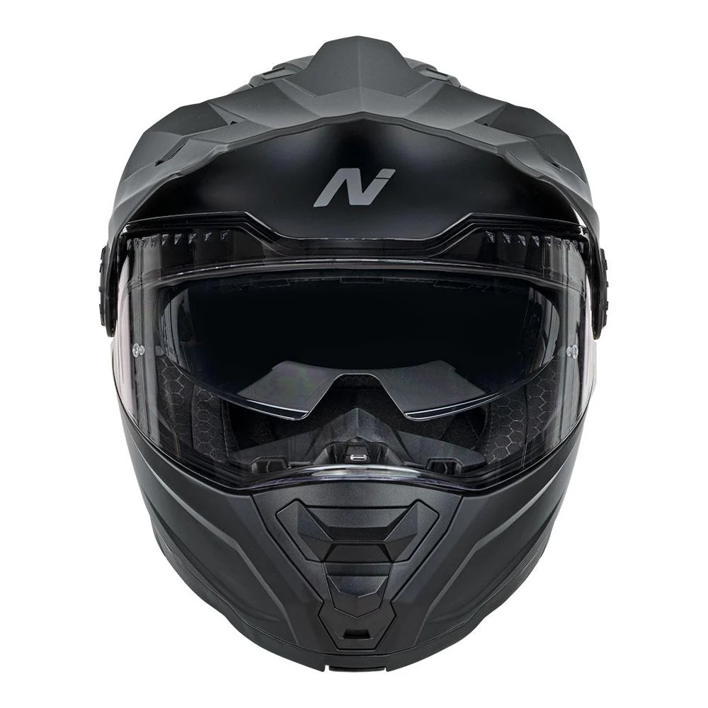 Nitro - FA1650 Satin Black Adventure Modular Helmet - Image 2