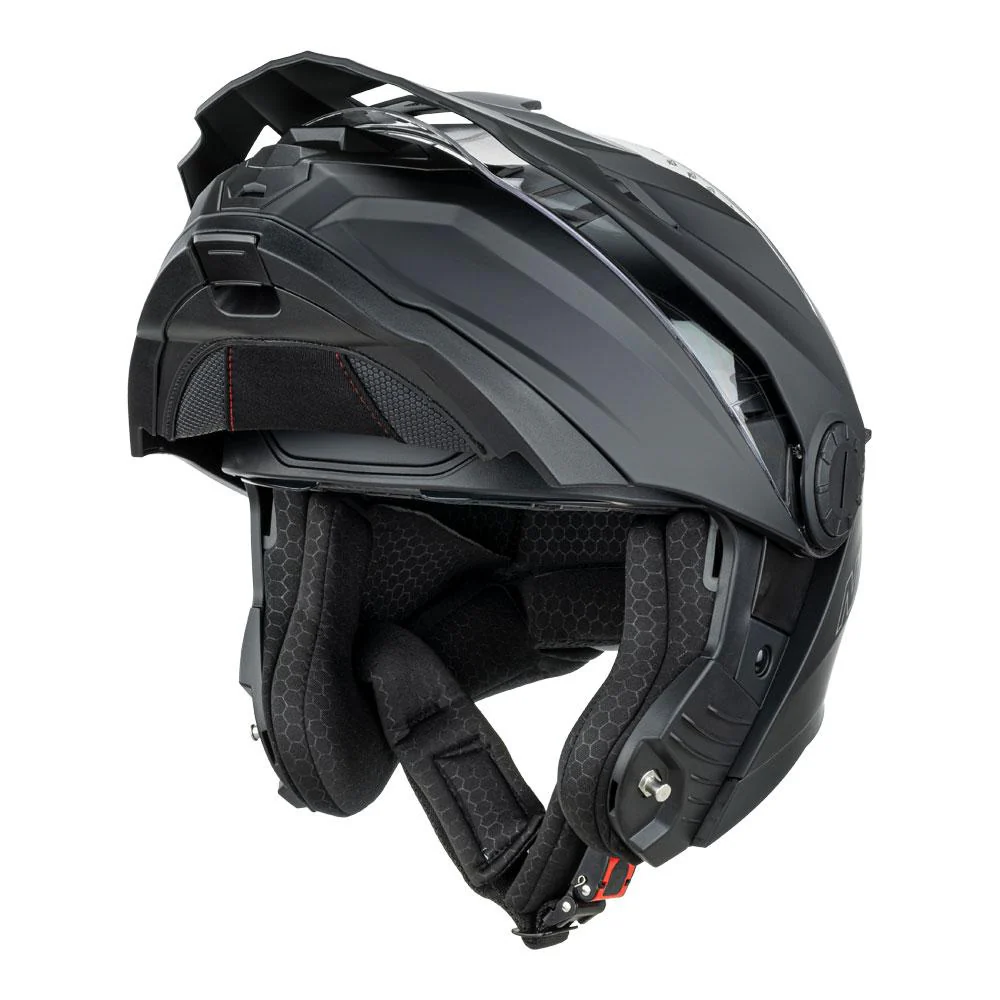 Nitro - FA1650 Satin Black Adventure Modular Helmet - Image 7