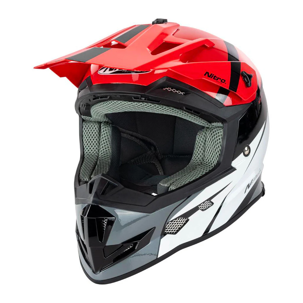 Nitro - MX700 Recoil Red/Black Helmet - Image 6