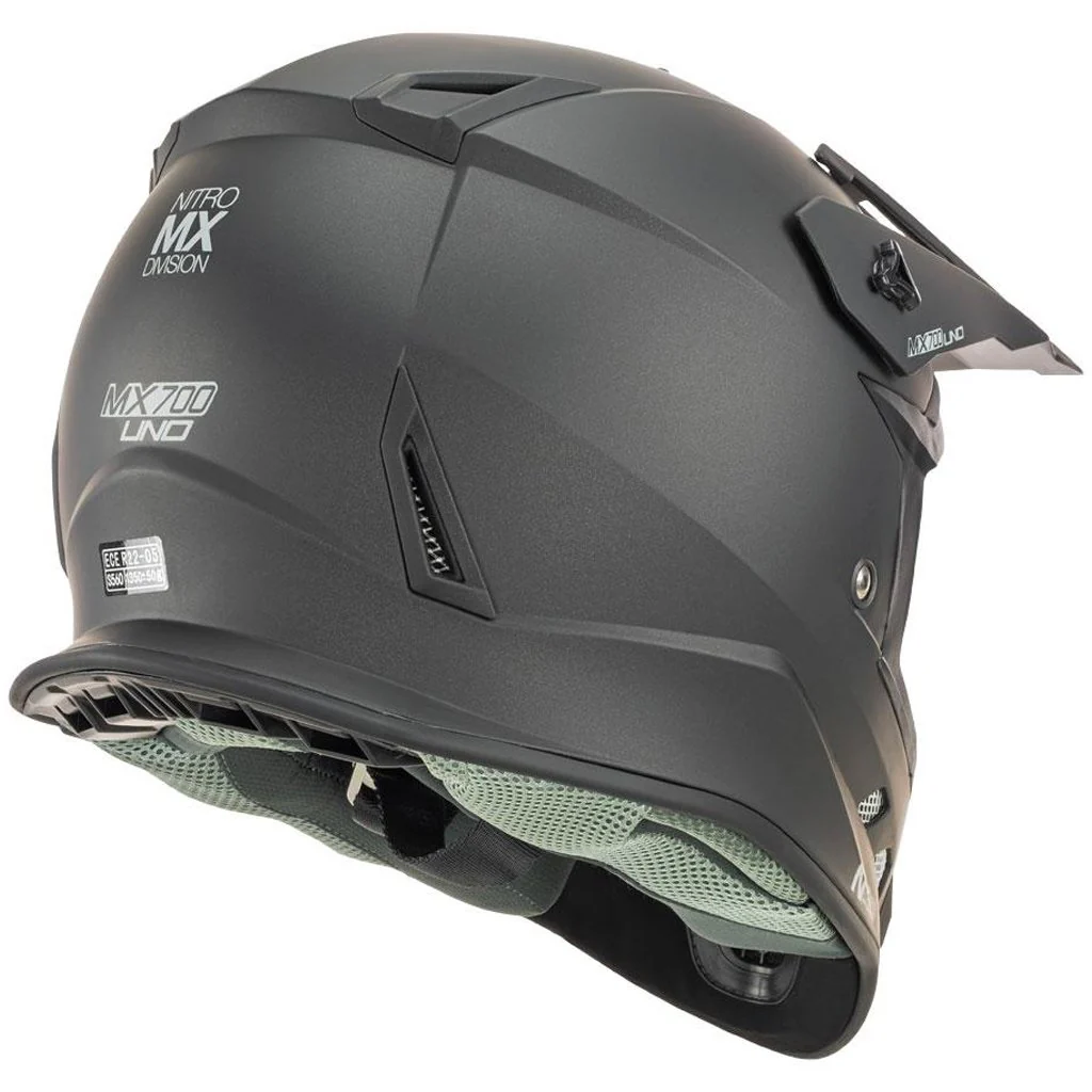 Nitro - MX700 Solid Helmet - Image 5