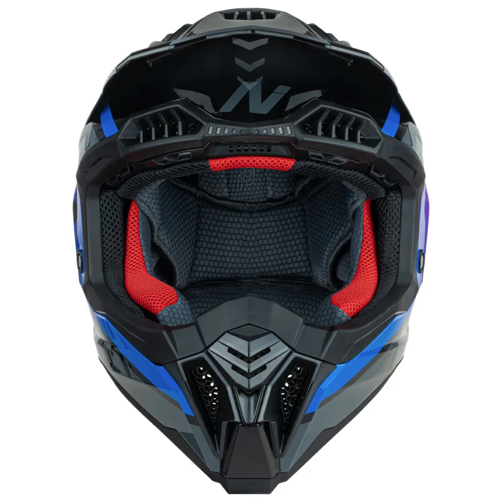 Nitro - MX710 Purple/Pink MX Helmet - Image 5