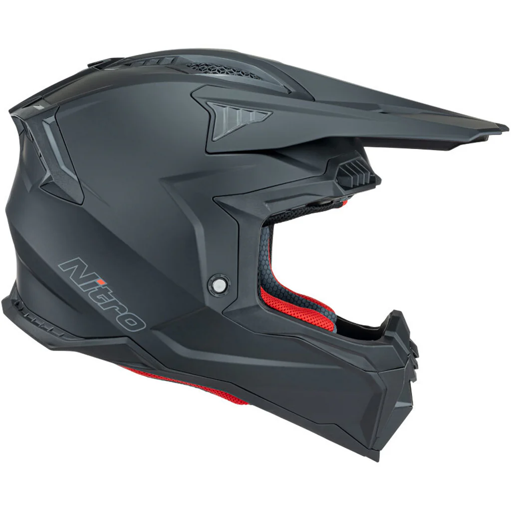 Nitro - MX710 Satin Black Helmet - Image 2