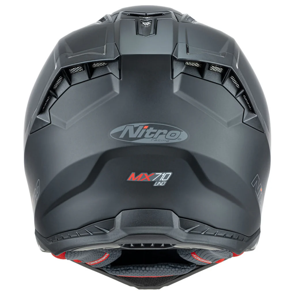 Nitro - MX710 Satin Black Helmet - Image 5