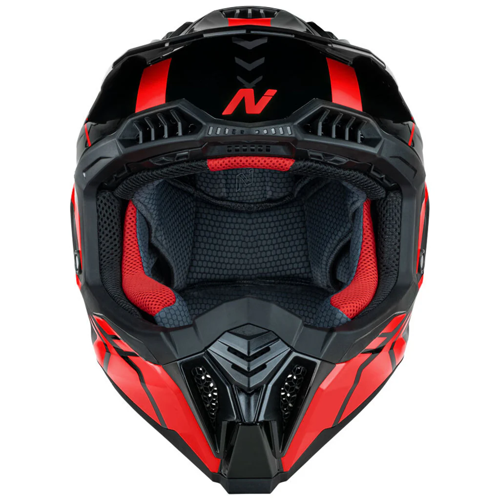 Nitro - MX710 Shard 2 Red/Black Helmet - Image 2