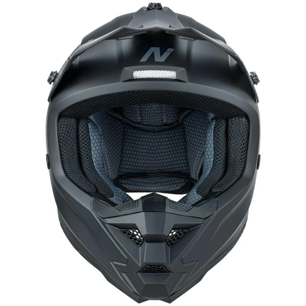 Nitro - MX710 Youth Satin Black Helmet - Image 2