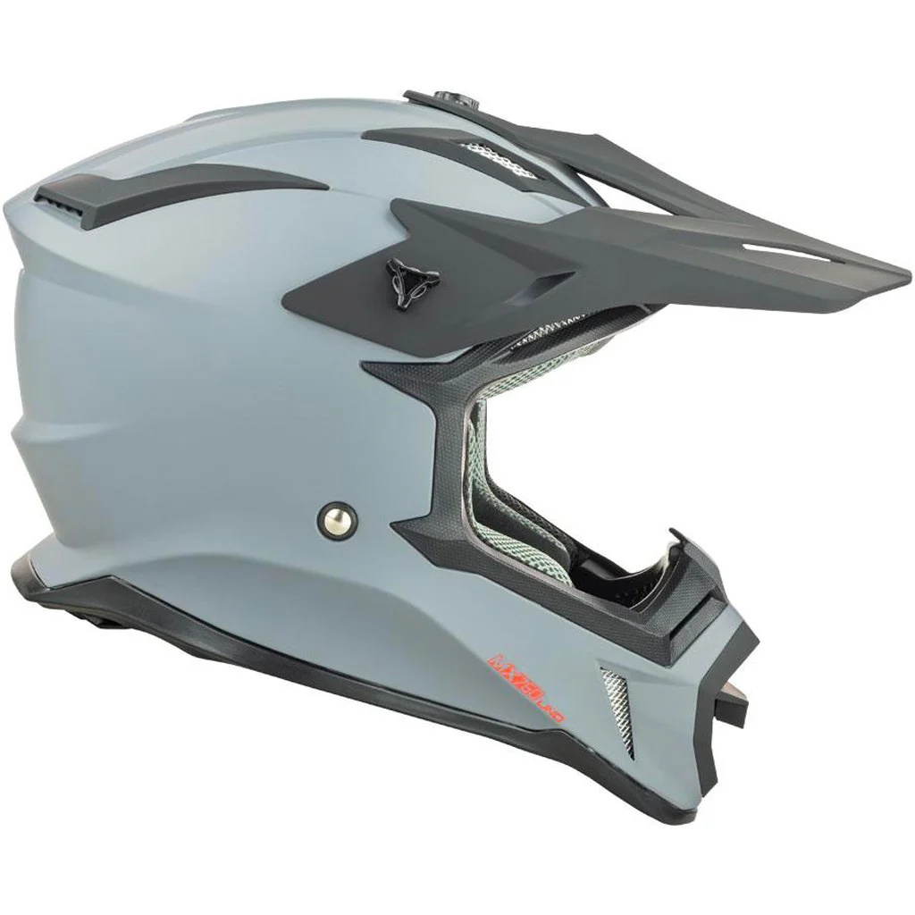 Nitro - MX760 Grey/Red Helmet - Image 3