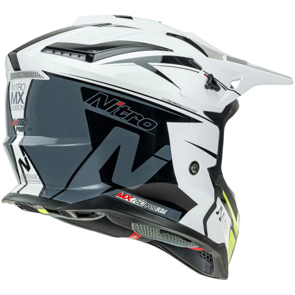 Nitro - MX760 White/Black/Yellow - Image 4