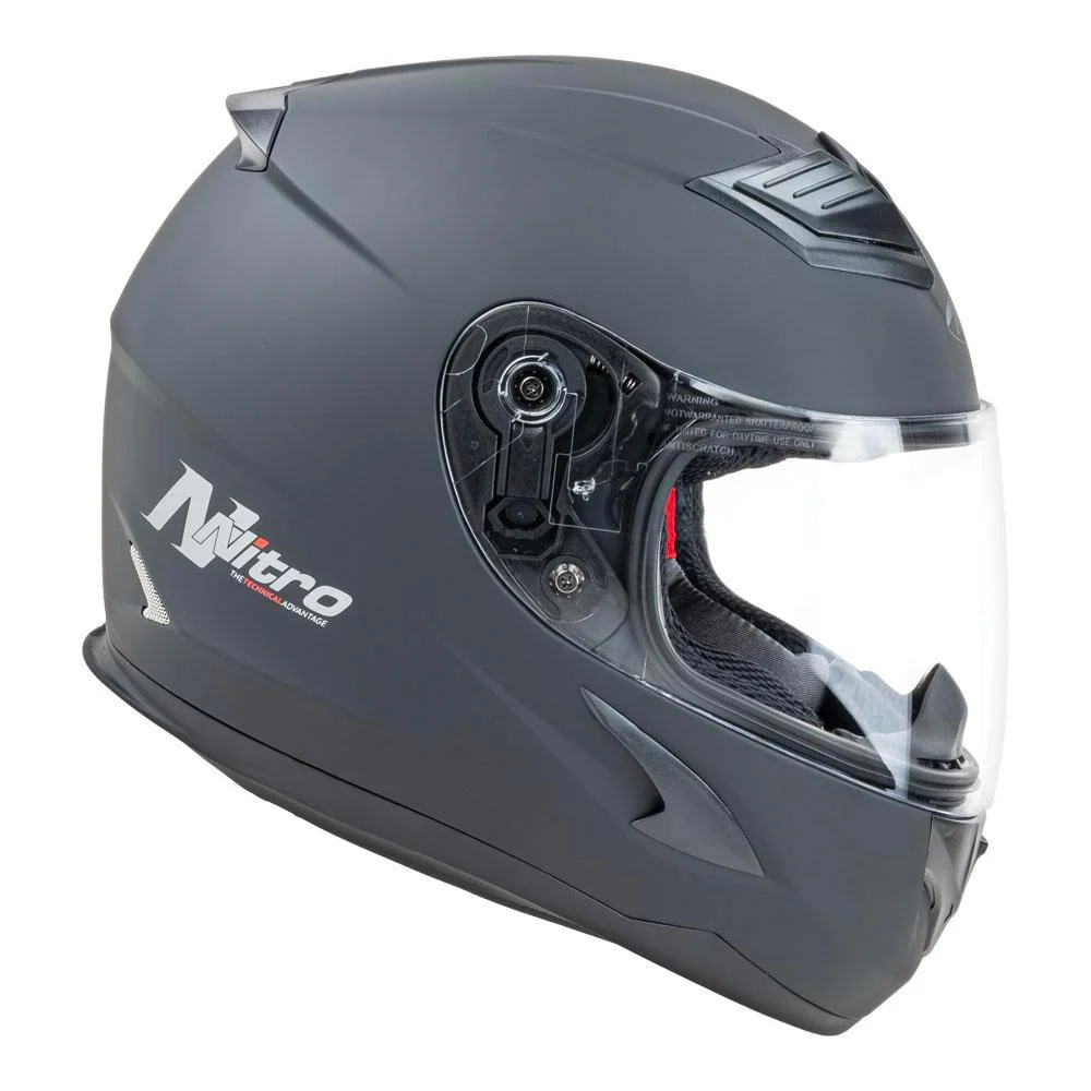 Nitro - N2300 Youth Solid Matt Helmet - Image 4
