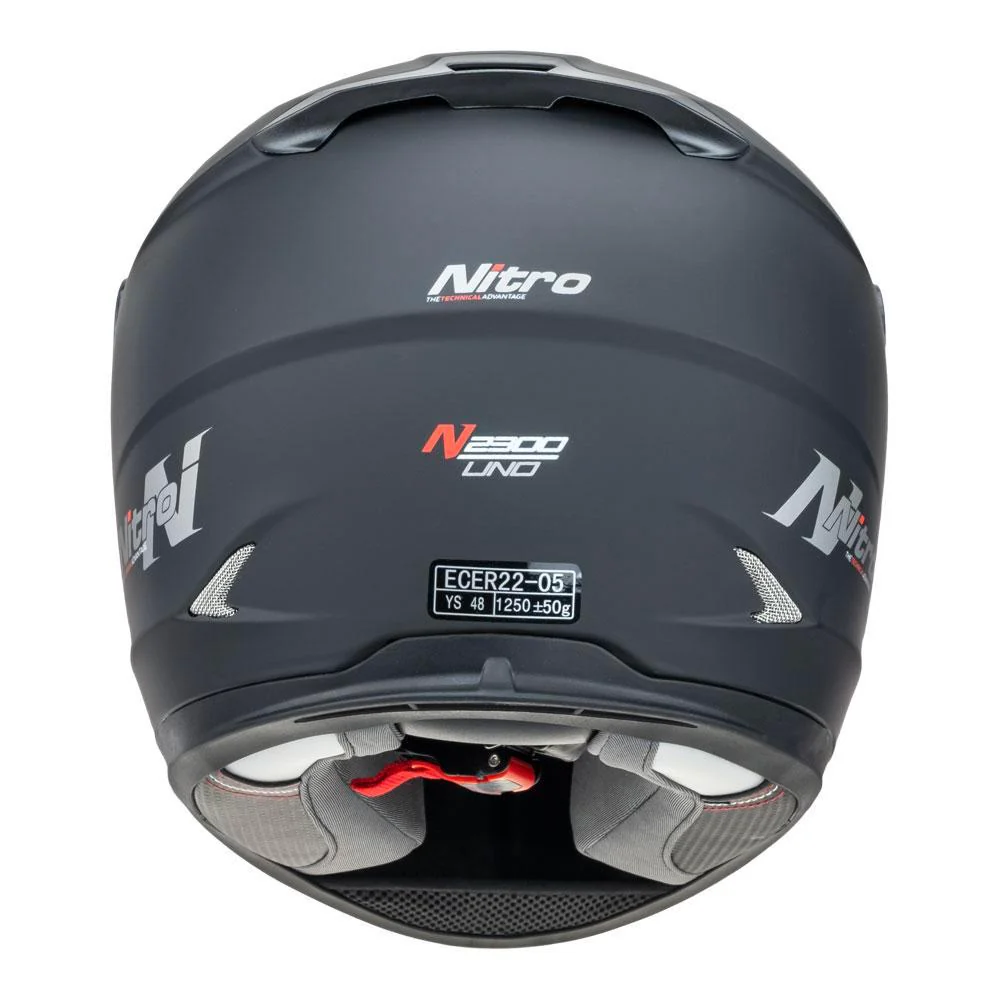 Nitro - N2300 Youth Solid Matt Helmet - Image 6
