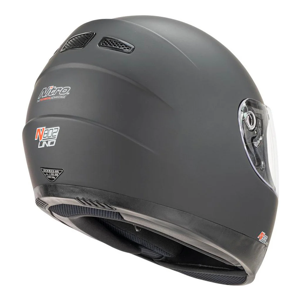 Nitro - N802 Solid Helmet - Image 5