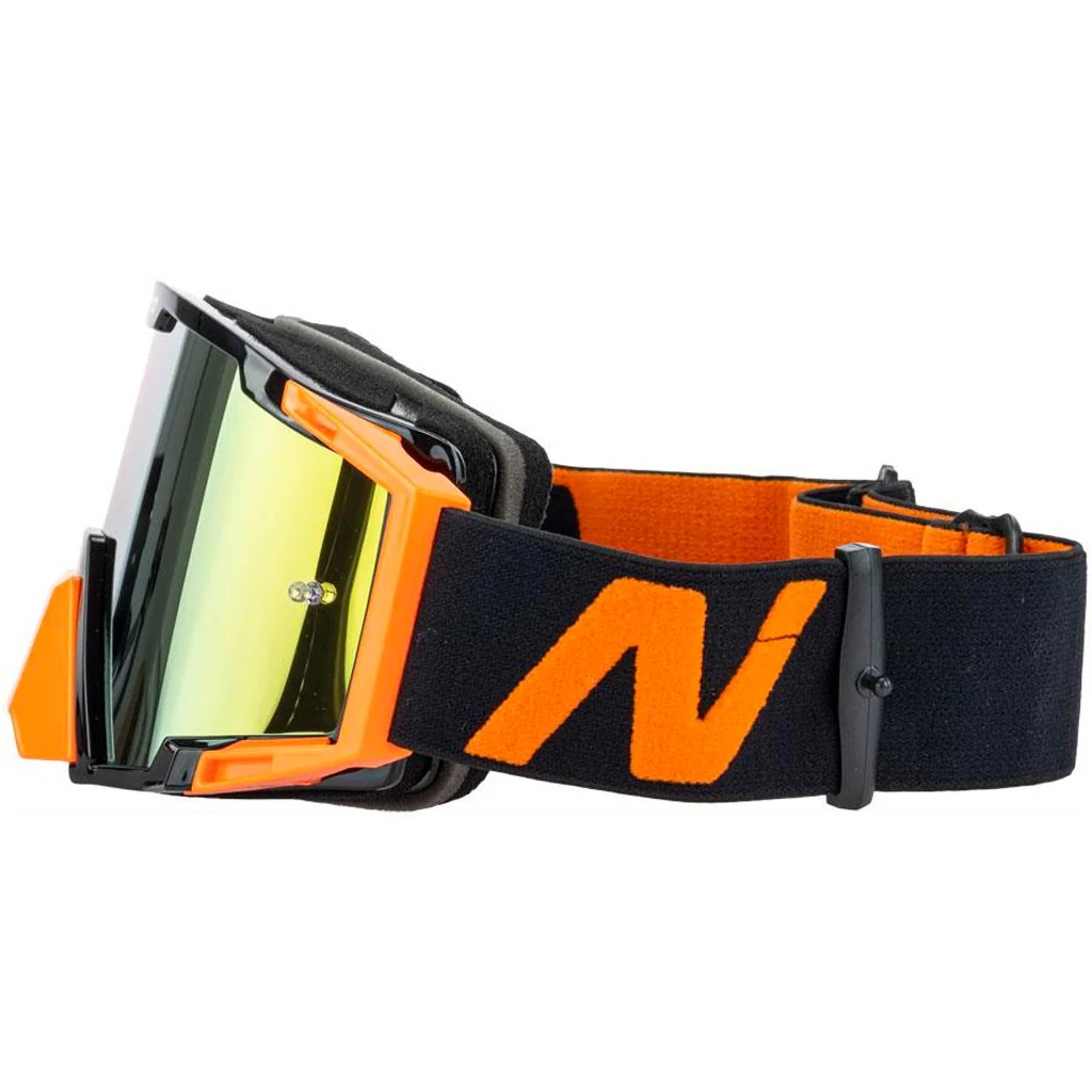 Nitro - NV-100 Iridium Black/Orange MX Goggle - Image 2