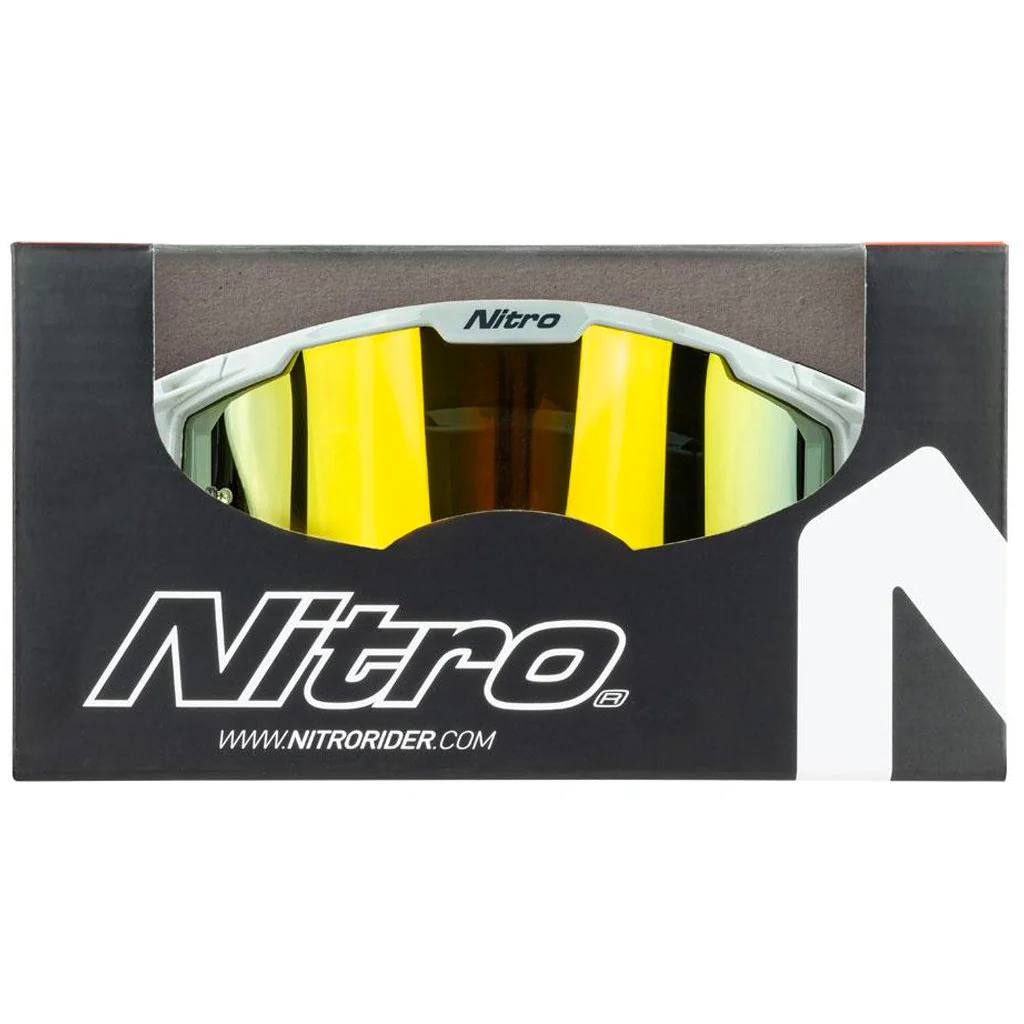 Nitro - NV-100 Iridium White MX Goggle - Image 4