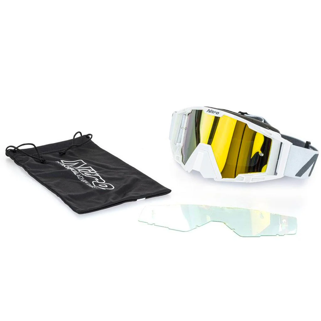 Nitro - NV-100 Iridium White MX Goggle - Image 5